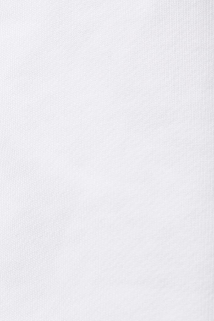 Bawełniane spodnie dresowe w paski, WHITE, detail image number 5