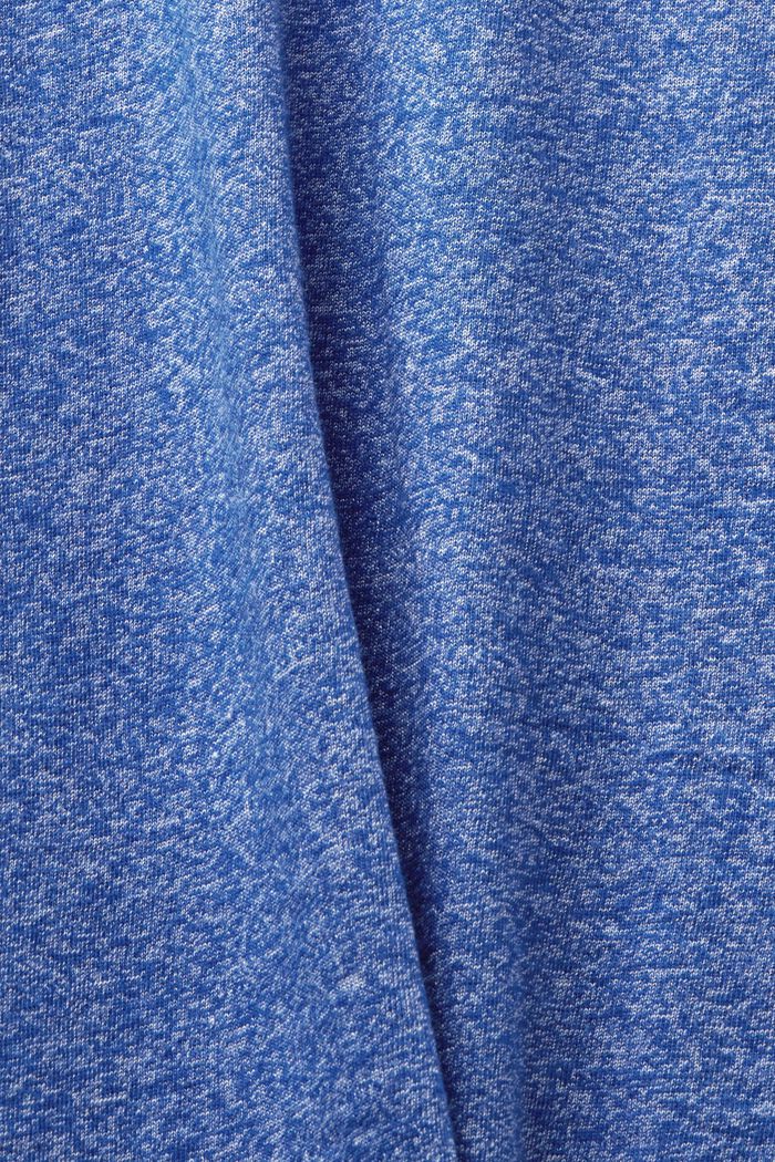 Melanżowa koszulka polo, BRIGHT BLUE, detail image number 4