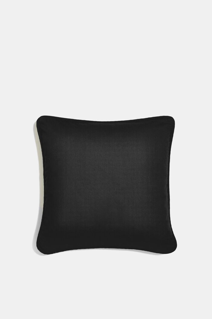 Poszewka na poduszkę, 100% bawełny, BLACK, detail image number 2