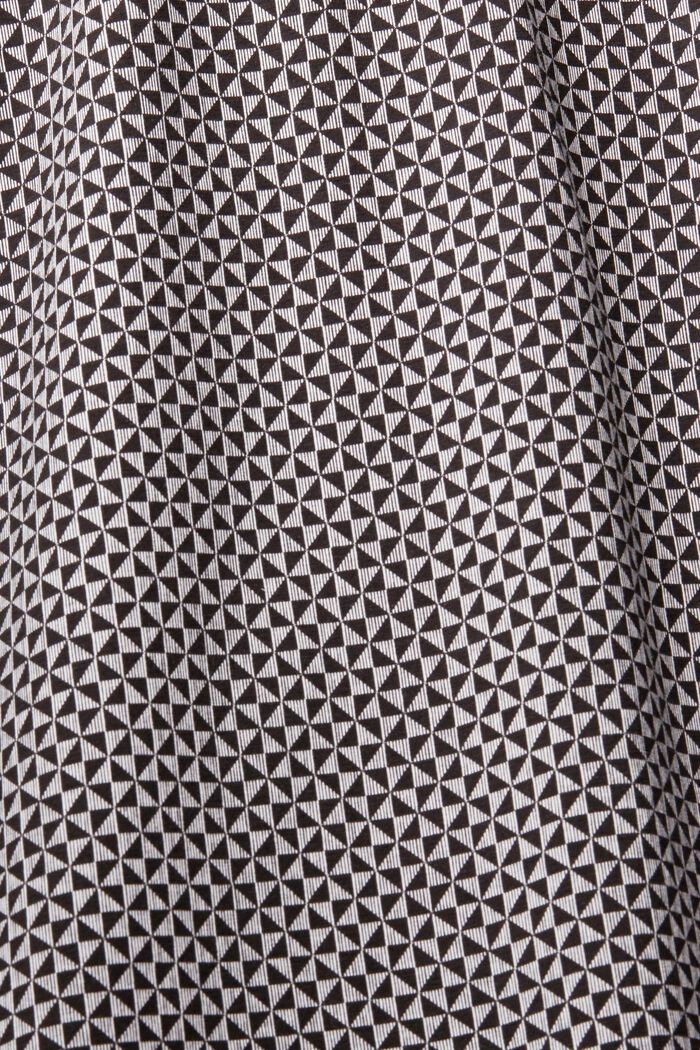 Dżersejowa koszula nocna z nadrukiem, BLACK, detail image number 4