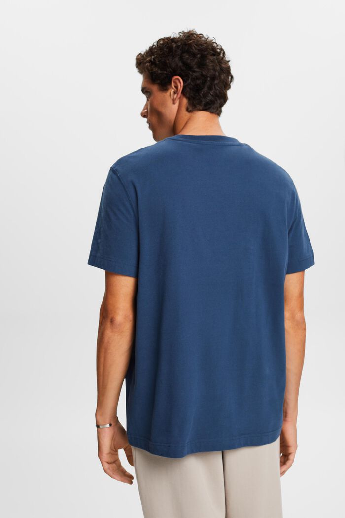 T-shirt z graficznym nadrukiem, BLUE, detail image number 4