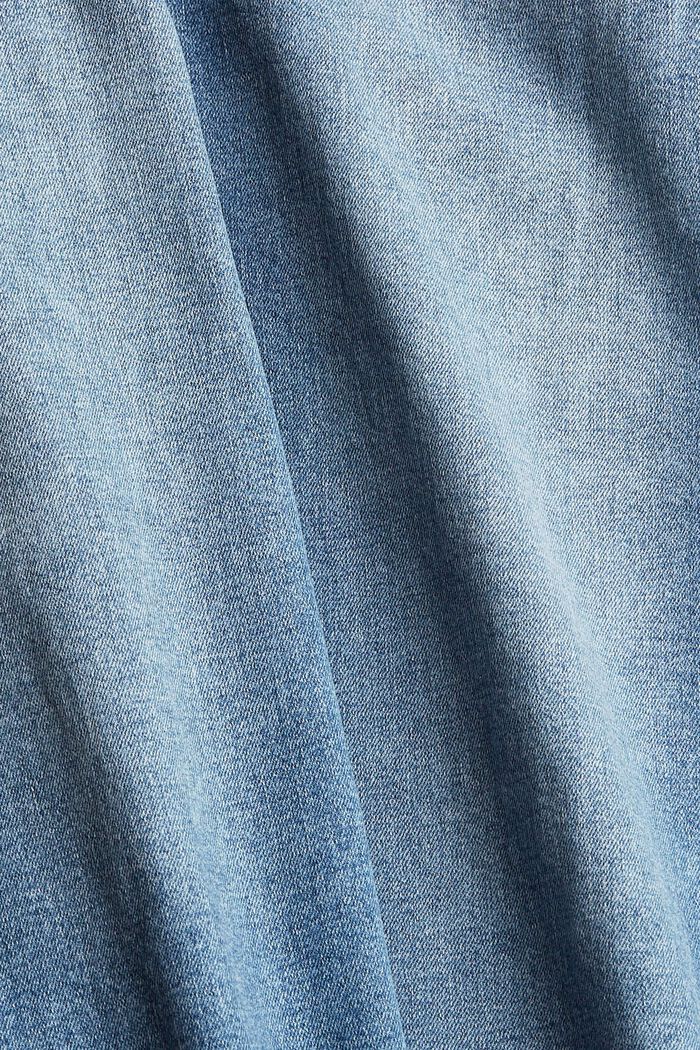 Dżinsy ze streczem z bawełny organicznej, BLUE LIGHT WASHED, detail image number 0