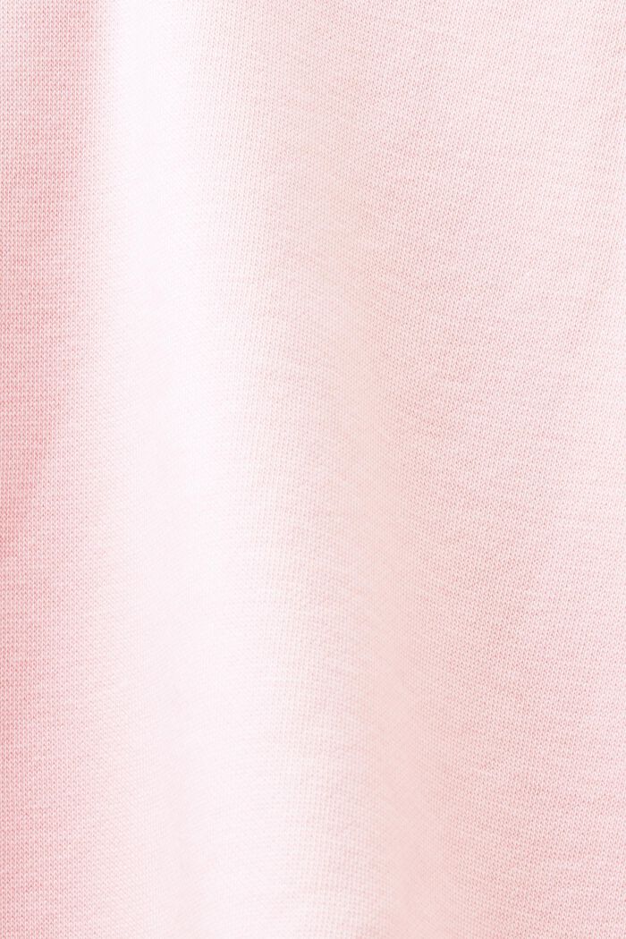 Bluza oversize z kapturem, PASTEL PINK, detail image number 5