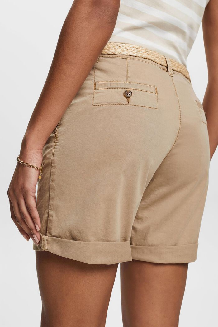 Szorty chino, TAUPE, detail image number 4