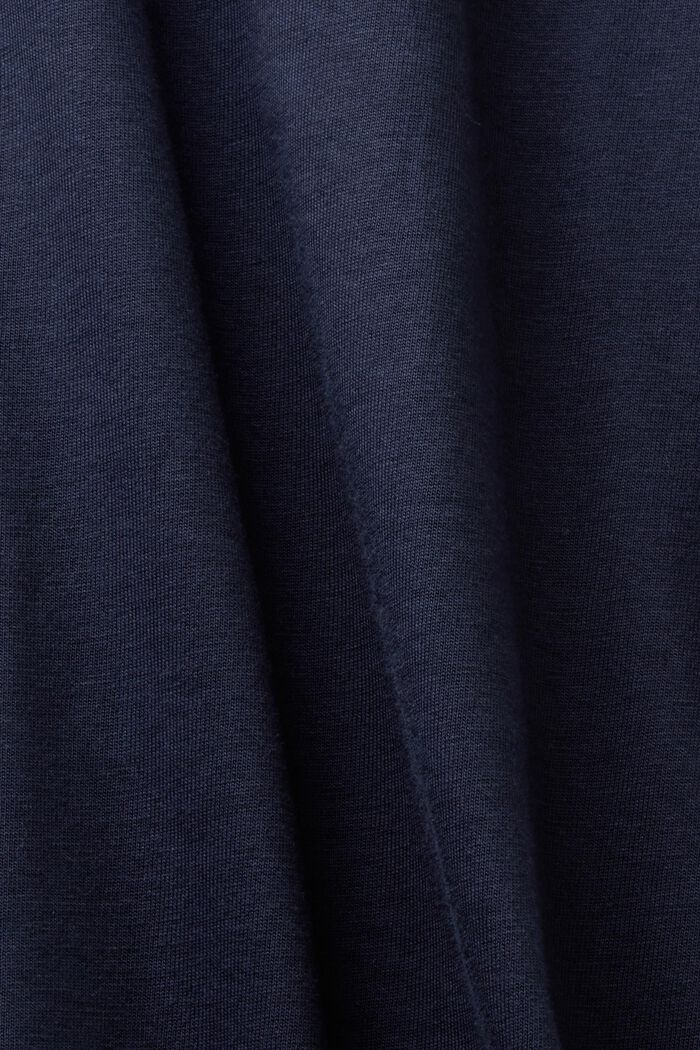 Dżersejowy T-shirt henley, NAVY, detail image number 5