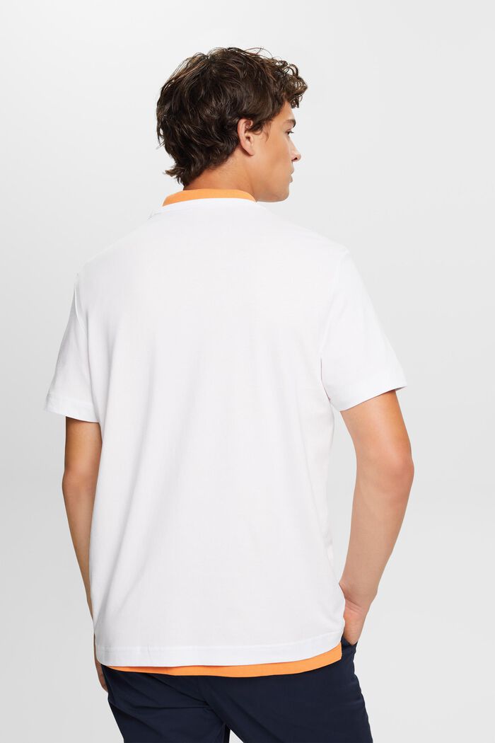 T-shirt z graficznym logo, WHITE, detail image number 4