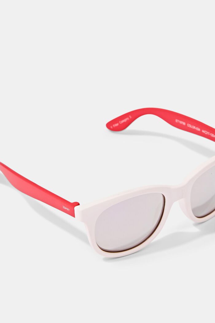 Prostokątne okulary przeciwsłoneczne, PINK, detail image number 2