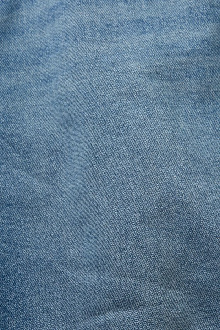 Dżinsy o fasonie slim z bawełny ze streczem, BLUE MEDIUM WASHED, detail image number 4