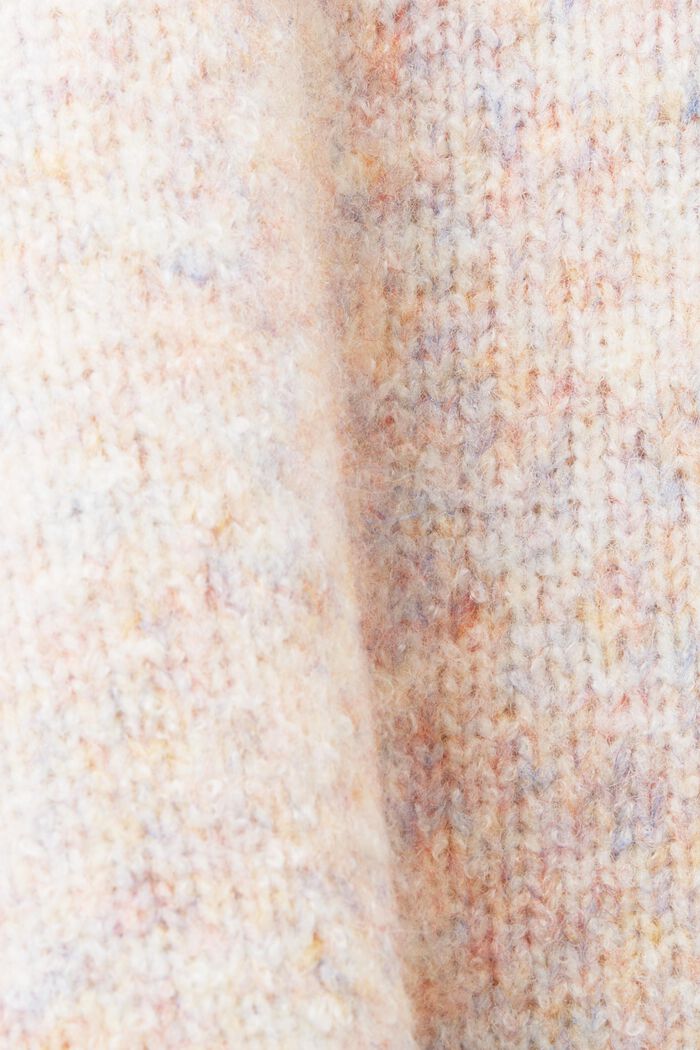 Melanżowy sweter z półgolfem, ICE, detail image number 5