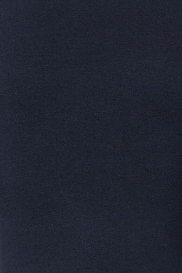 T-shirt z marszczonymi detalami, LENZING™ ECOVERO™, NIGHT SKY BLUE, detail image number 2