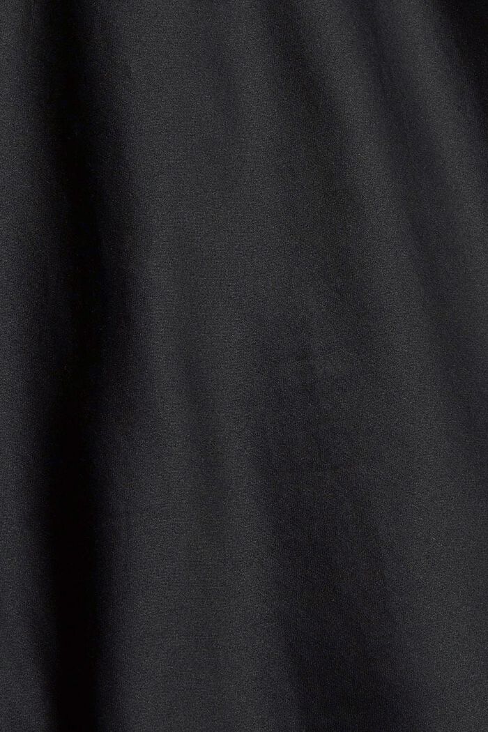 Z jedwabiem: krótka piżama, BLACK, detail image number 4
