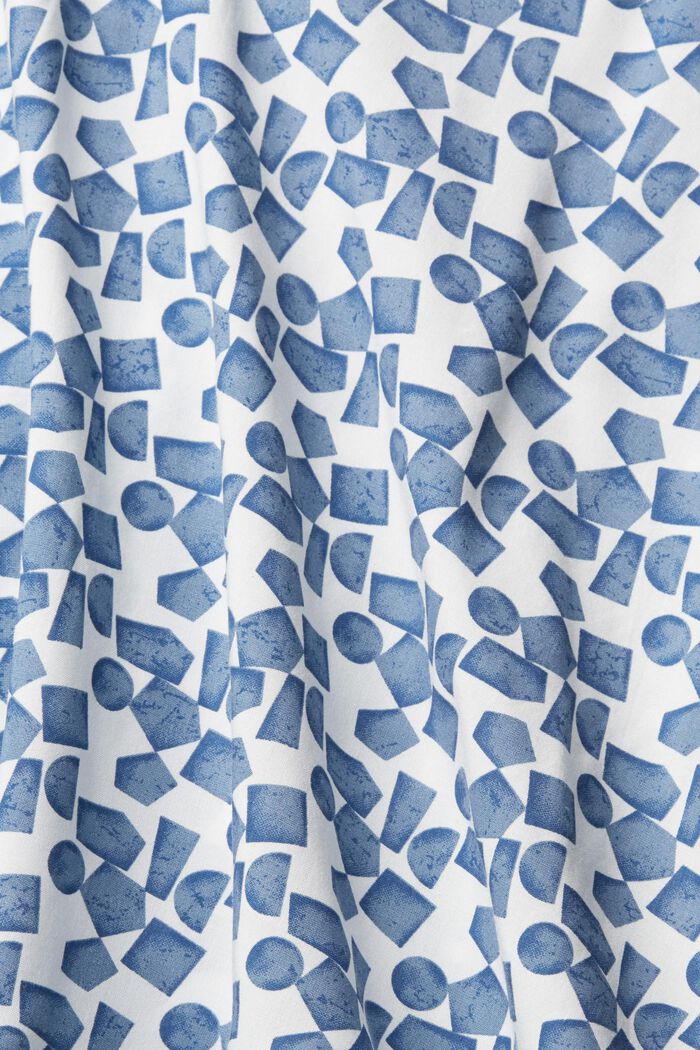 Wzorzysta bluzka, LENZING™ ECOVERO™, PASTEL BLUE, detail image number 6