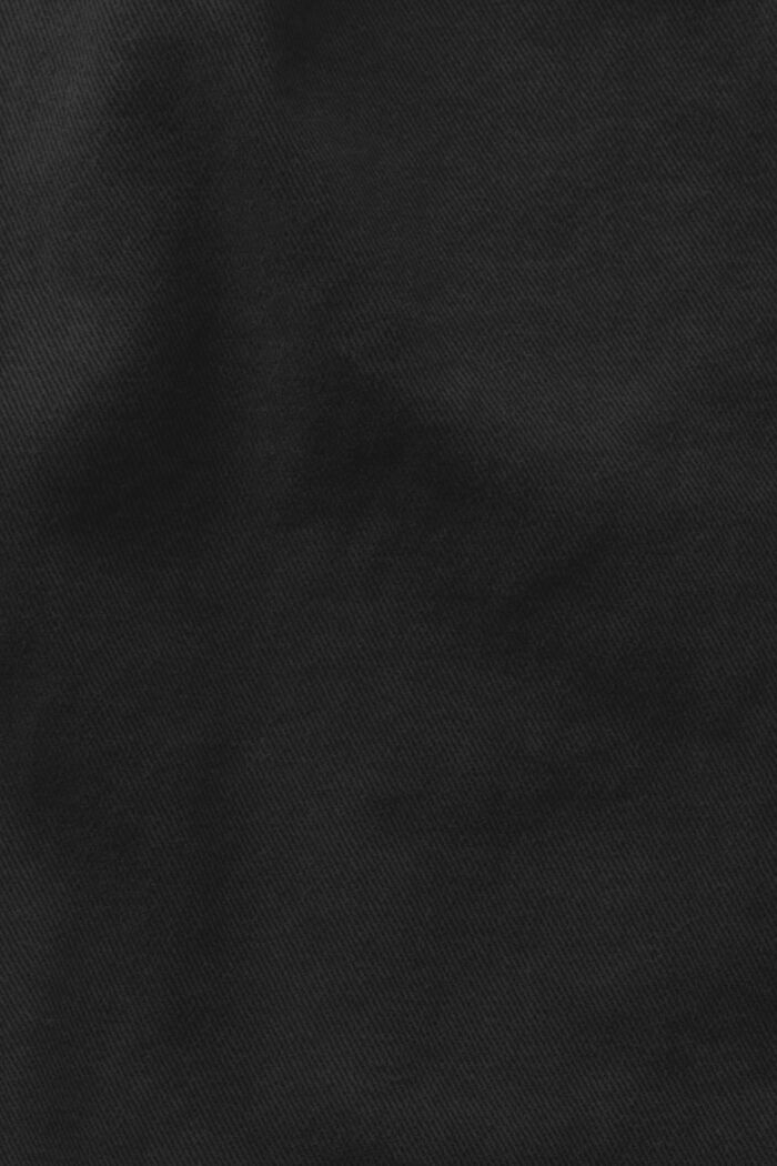 Pudełkowa, plisowana spódnica mini, BLACK, detail image number 4
