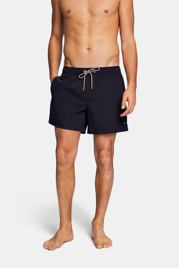 Spodnie plażowe z elastycznym pasem, NAVY, detail image number 0