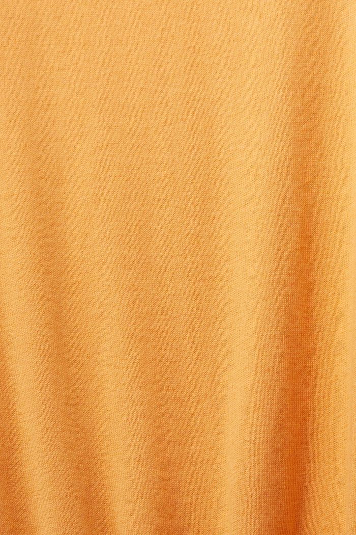 Sweter z cienkiej dzianiny, GOLDEN ORANGE, detail image number 5