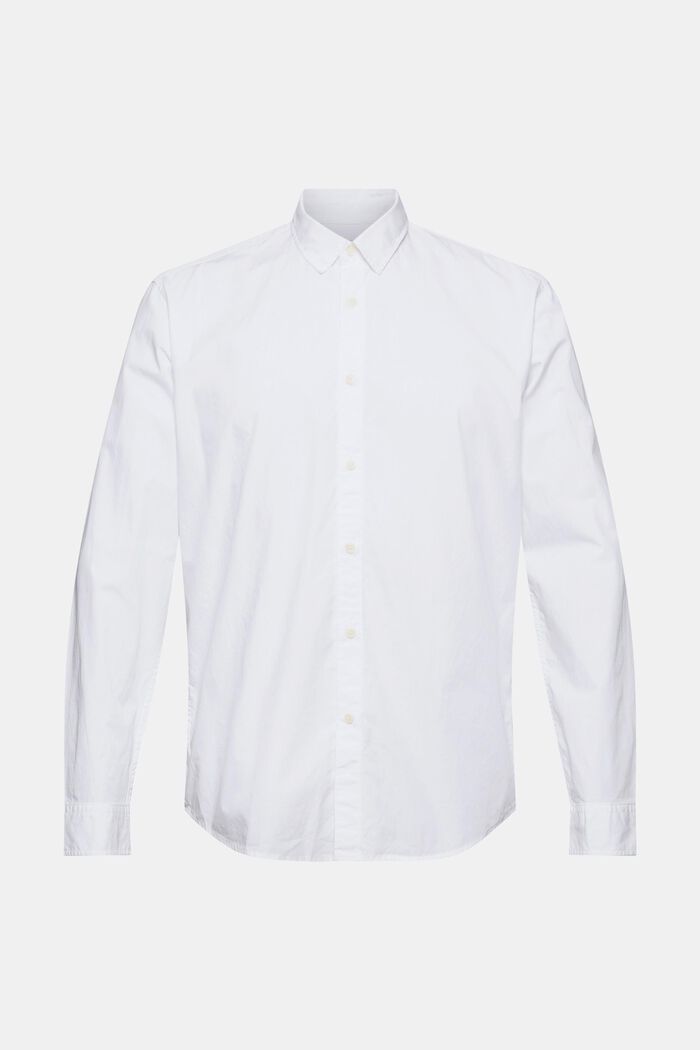 Koszula ze 100% bawełny ekologicznej pima, WHITE, detail image number 6