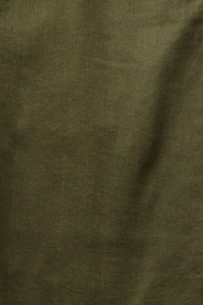 Rybaczki z bawełny ekologicznej, KHAKI GREEN, detail image number 5