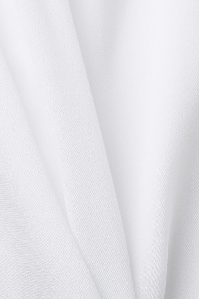 Sukienka mini z godetami, WHITE, detail image number 5