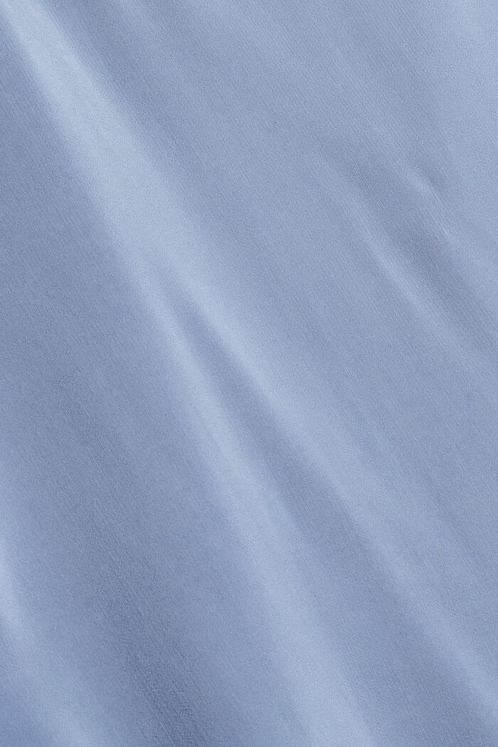 Bluzka oversize z LENZING™ ECOVERO™, GREY BLUE, detail image number 4