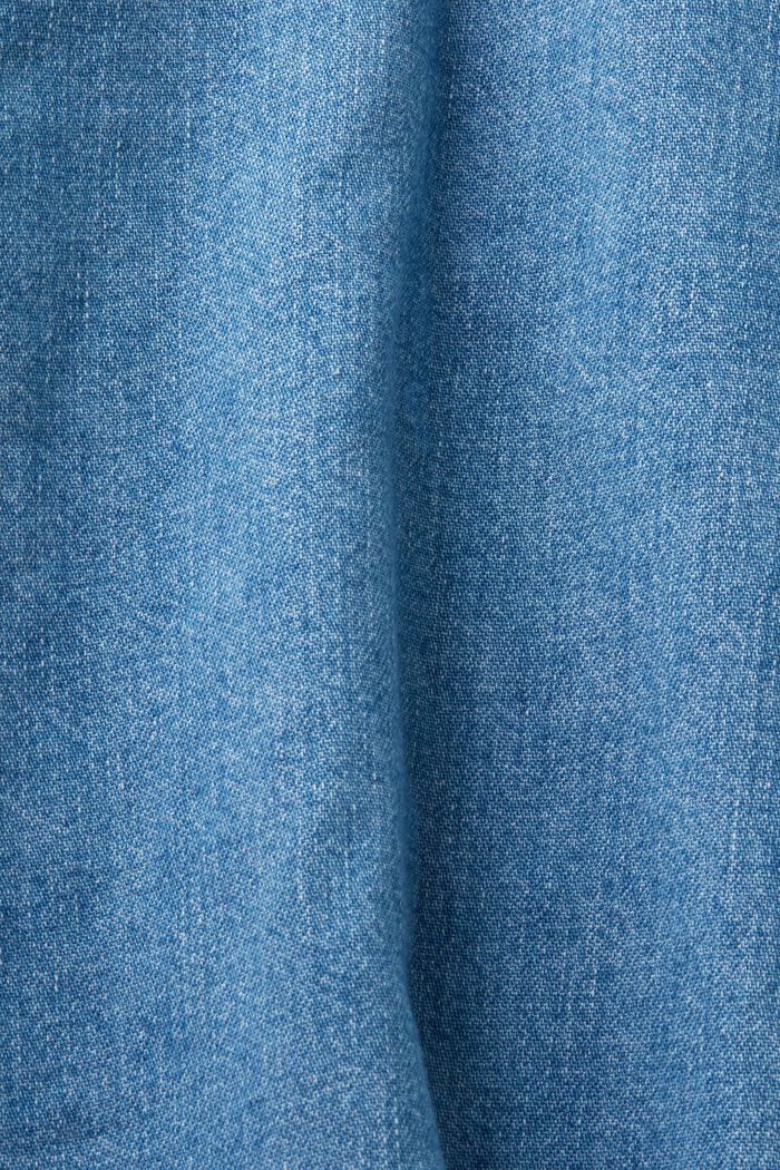 Dżinsowa koszula, BLUE LIGHT WASHED, detail image number 4