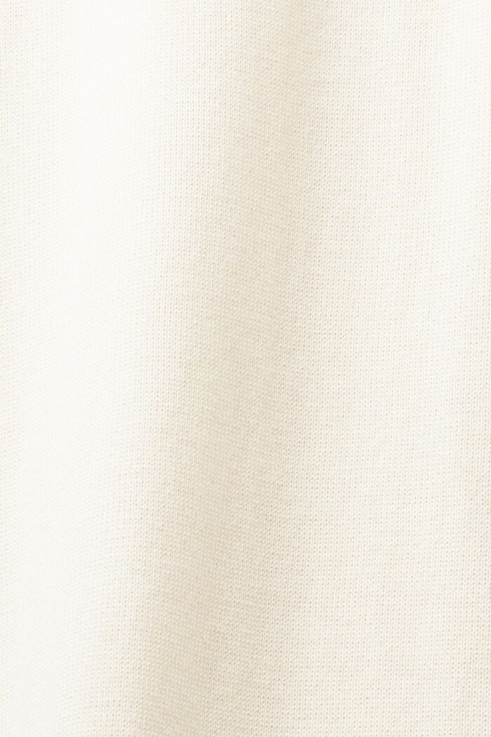 Kolumnowa sukienka midi bez rękawów, CREAM BEIGE, detail image number 4