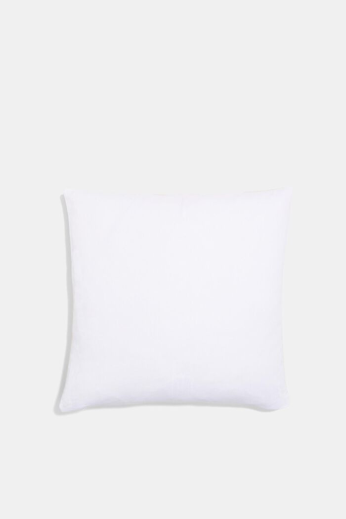 Pasiasta poszewka na poduszkę, 100% bawełny, WHITE, detail image number 2