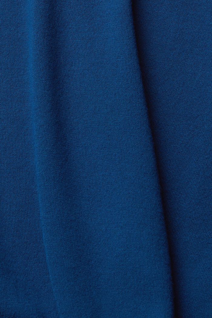 Sweter z golfem, PETROL BLUE, detail image number 1