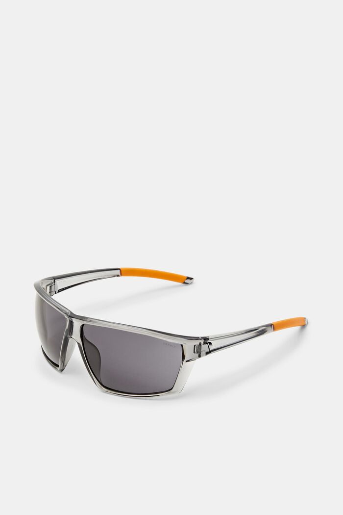 Sportowe okulary przeciwsłoneczne, unisex, GREY, detail image number 0