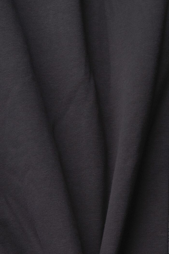 Zapinana na zamek bluza z kapturem, BLACK, detail image number 6