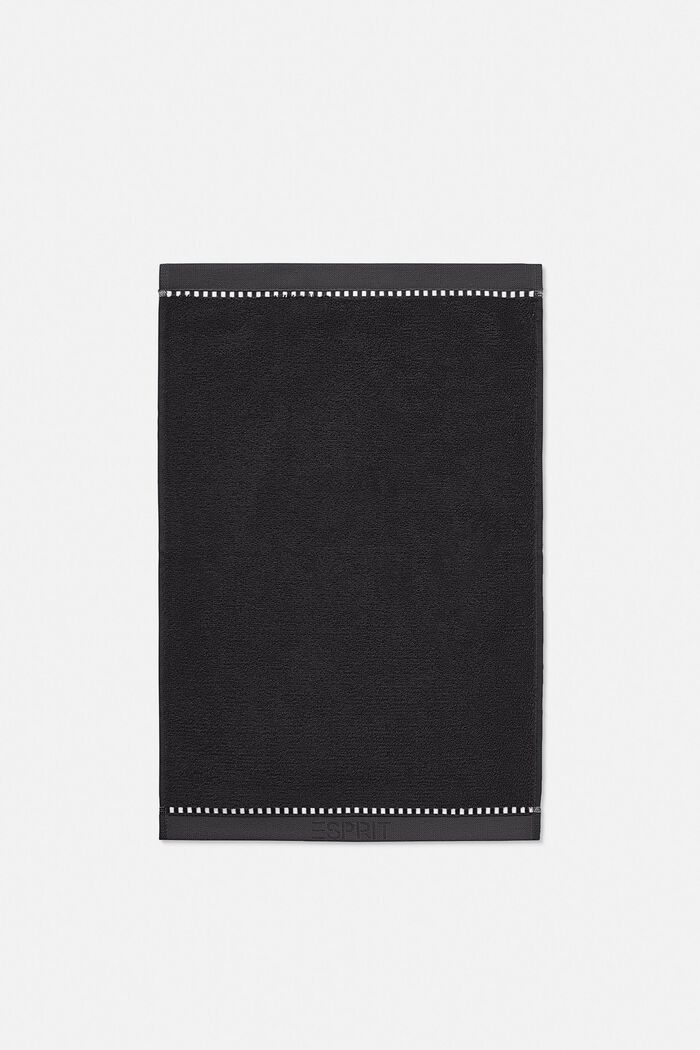 Z TENCELEM™: seria jednokolorowych ręczników z froty, BLACK, detail image number 5