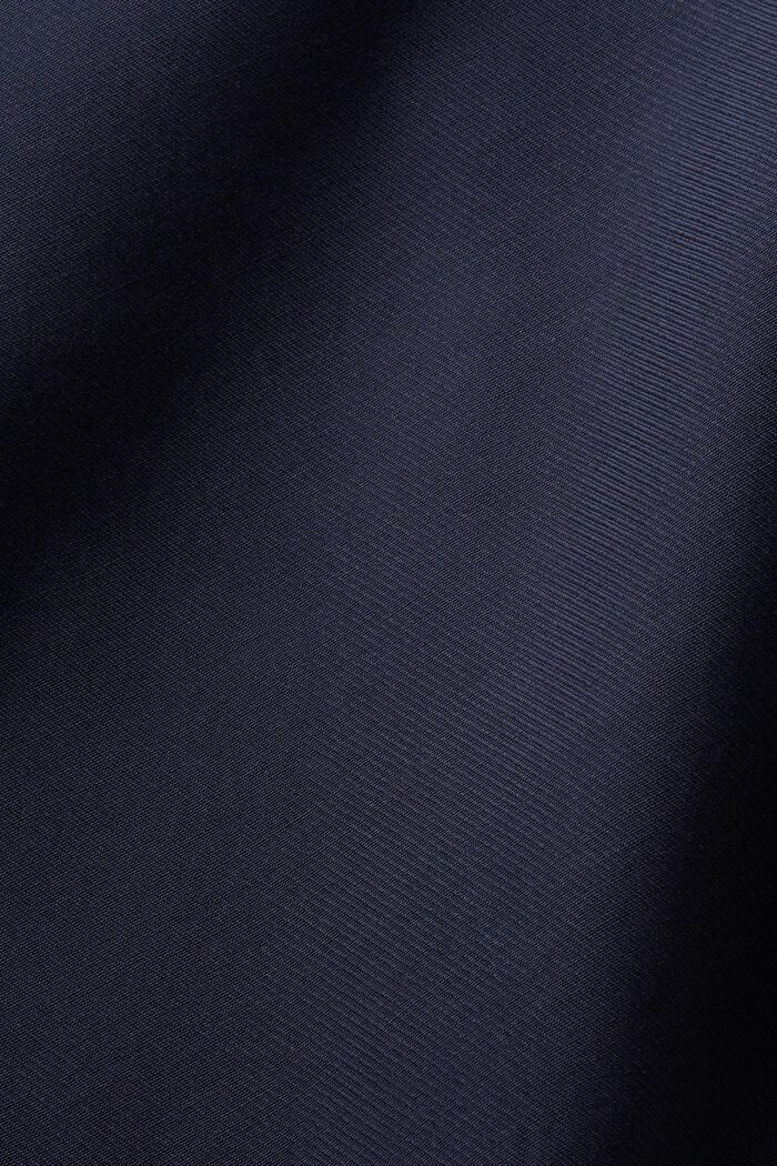 Bluzka z rękawami a la nietoperz, LENZING™ ECOVERO™, NAVY, detail image number 4