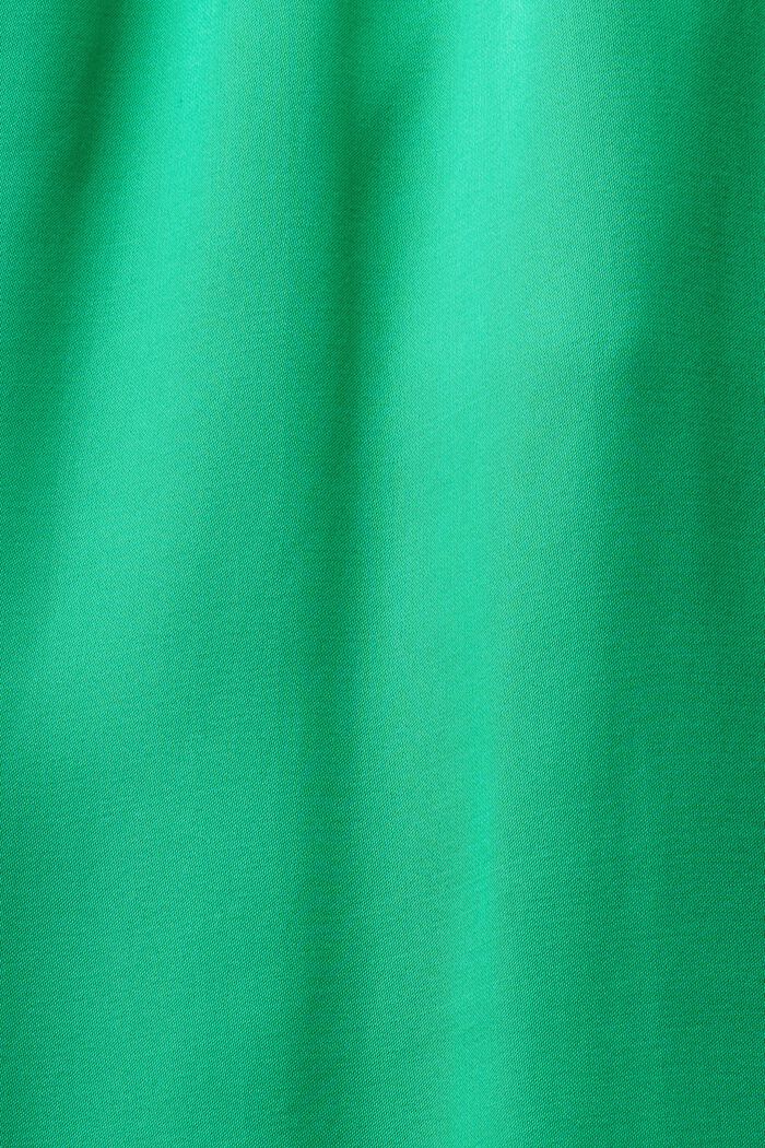 Satynowy kombinezon z dekoltem w serek, GREEN, detail image number 4