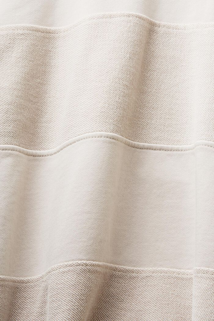 Fakturalna bluza z bawełny organicznej, LIGHT BEIGE, detail image number 5