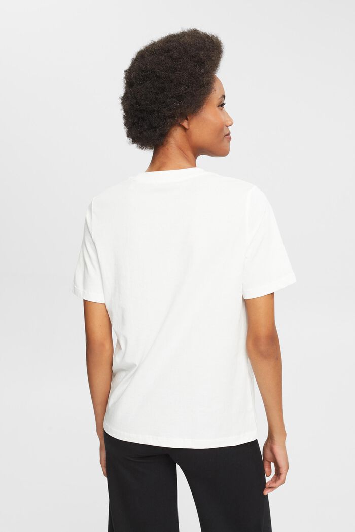 T-shirt z nadrukiem, OFF WHITE, detail image number 3