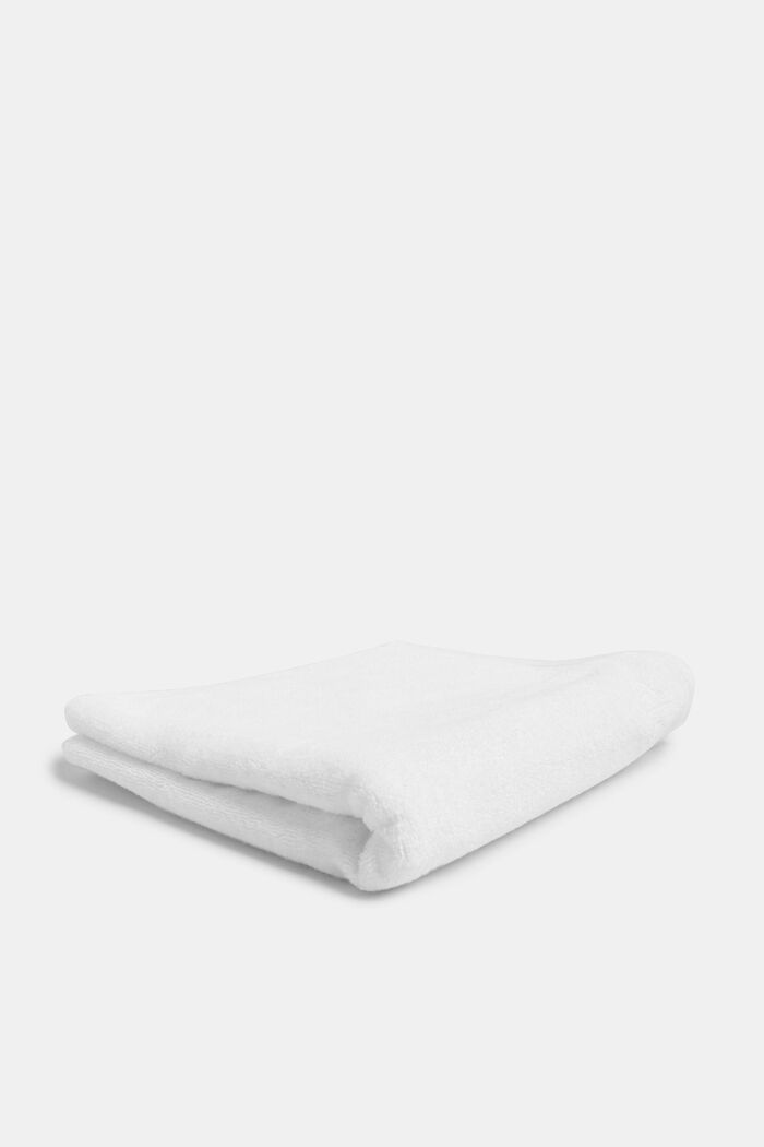 Z TENCELEM™: seria jednokolorowych ręczników z froty, WHITE, detail image number 2