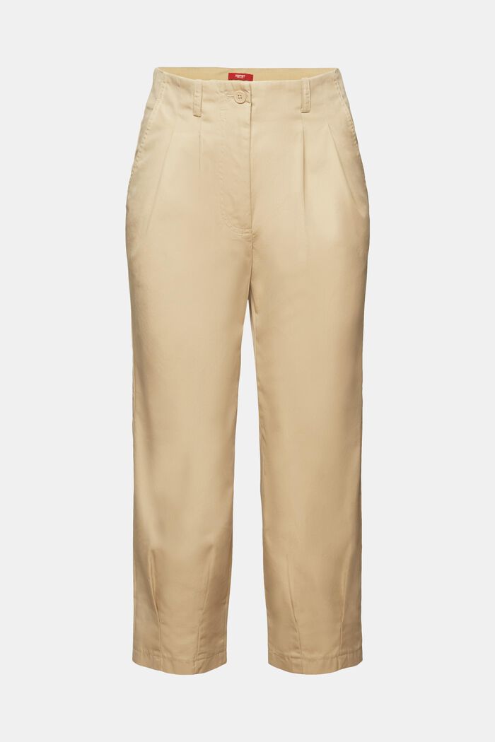 Skrócone spodnie chino, SAND, detail image number 6