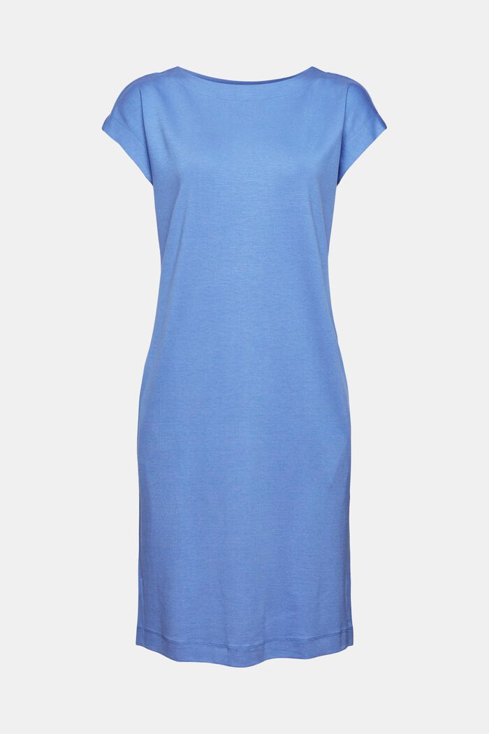 Z włóknem TENCEL™: dżersejowa sukienka do kolan, LIGHT BLUE LAVENDER, detail image number 5