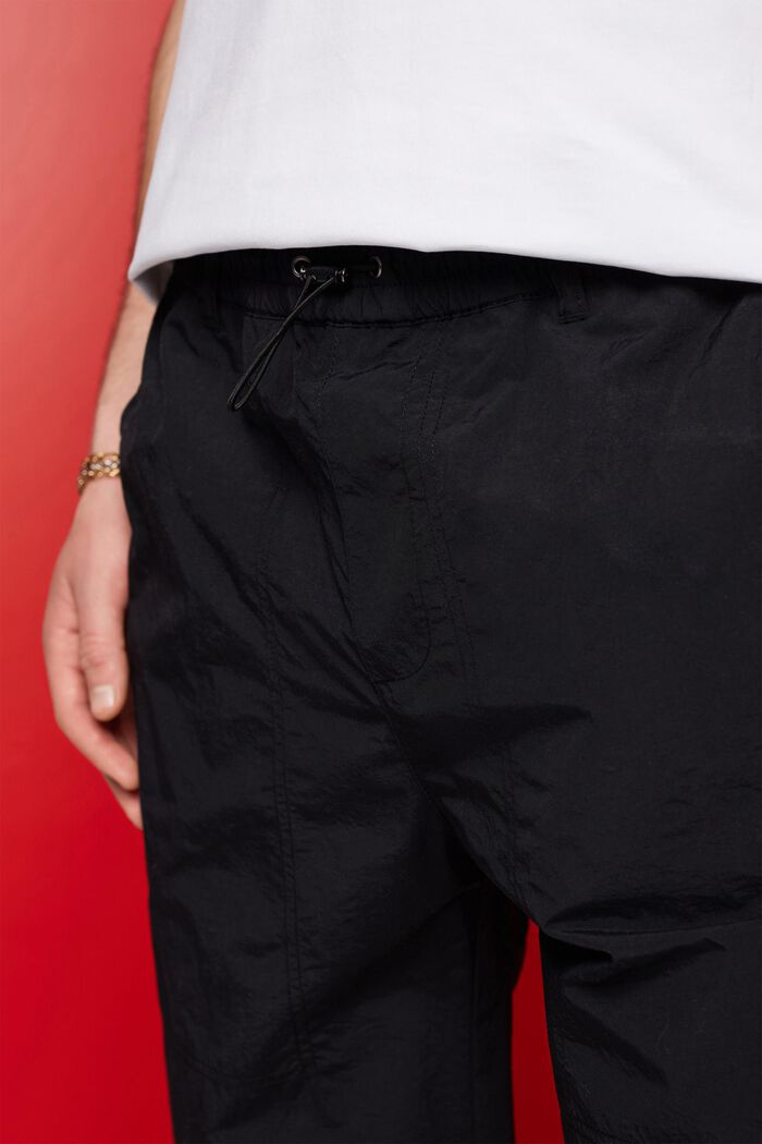 Spodnie w stylu joggersów, BLACK, detail image number 2