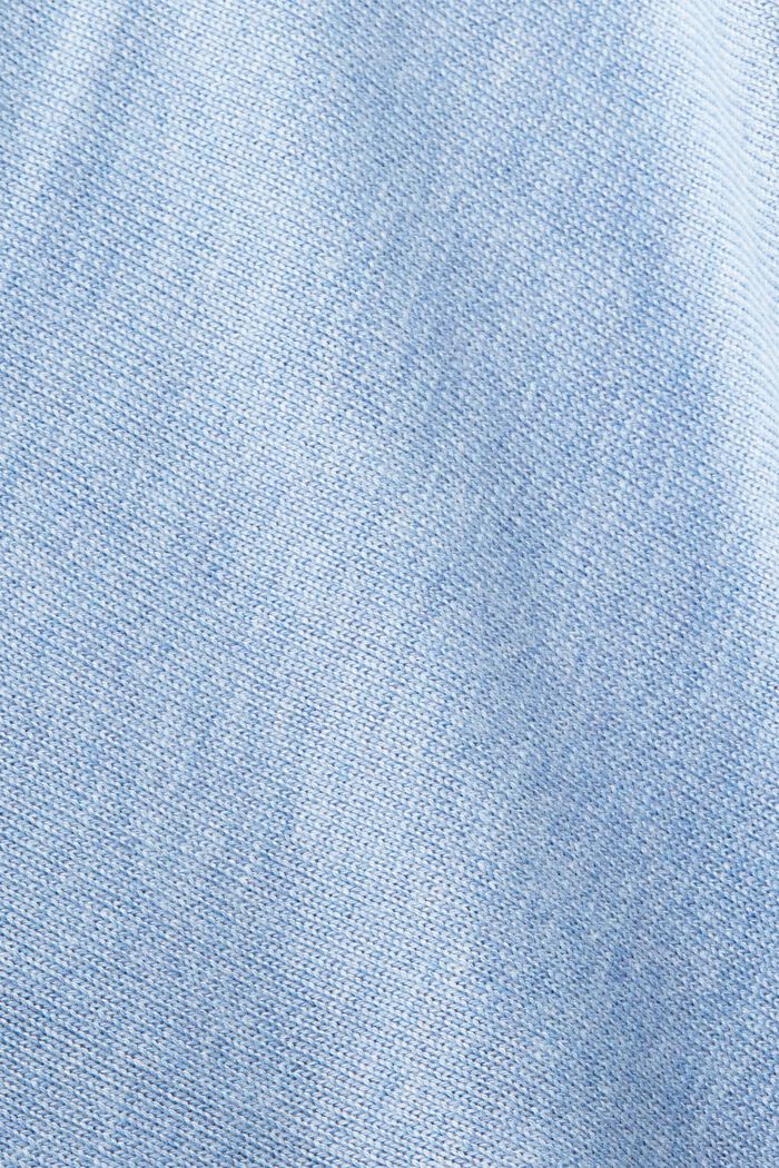 Dwukolorowe ponczo, PASTEL BLUE, detail image number 2