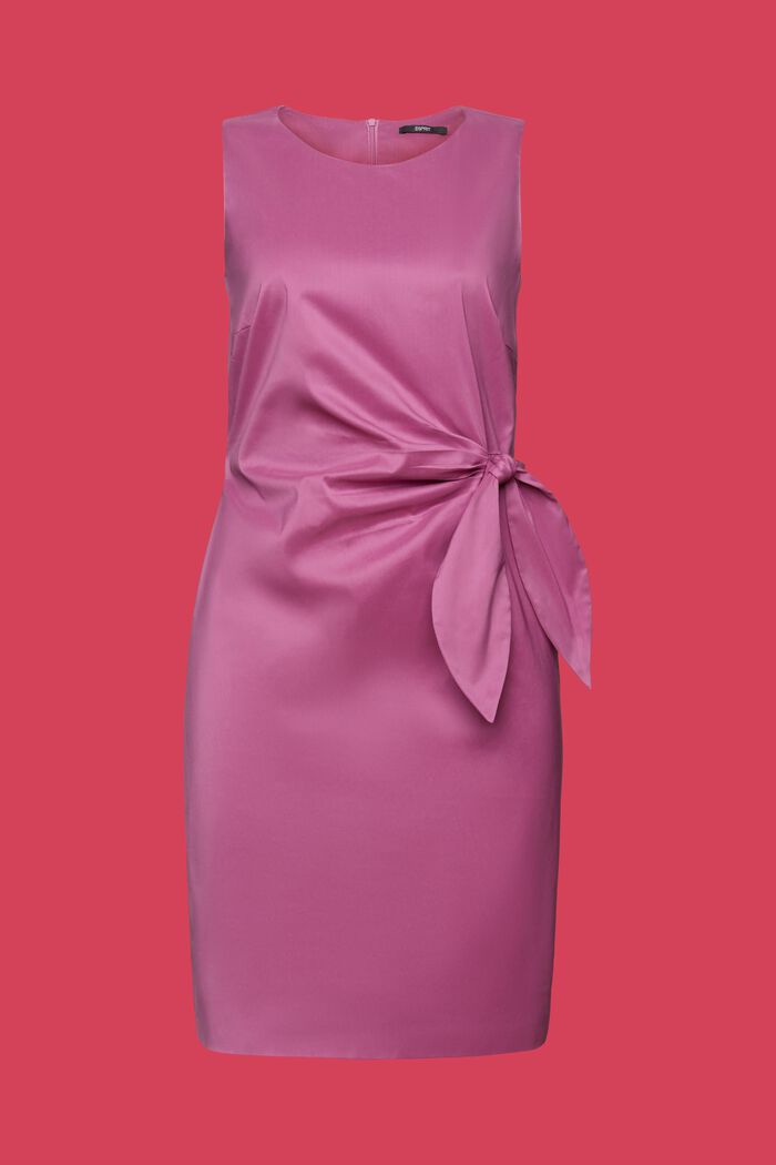 Sukienka ołówkowa z wiązanym detalem, VIOLET, detail image number 5