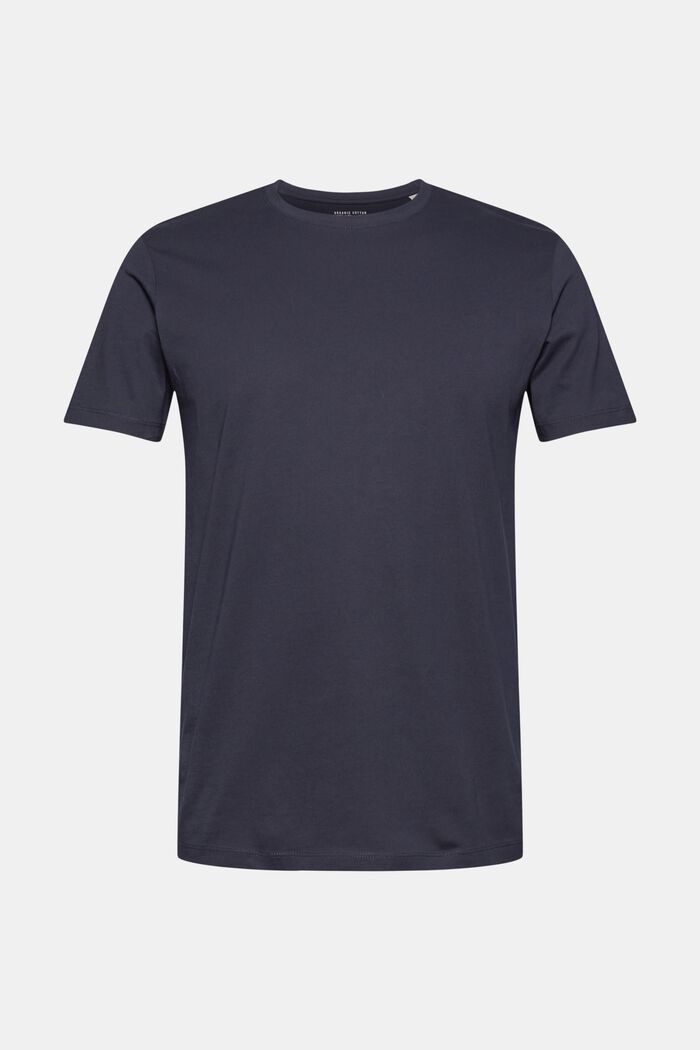 Jerseyowy T-shirt, 100% bawełny ekologicznej, NAVY, detail image number 0
