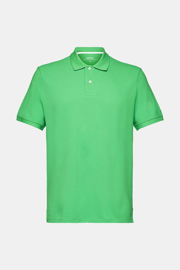 Koszulka polo, fason slim fit, GREEN, detail image number 7