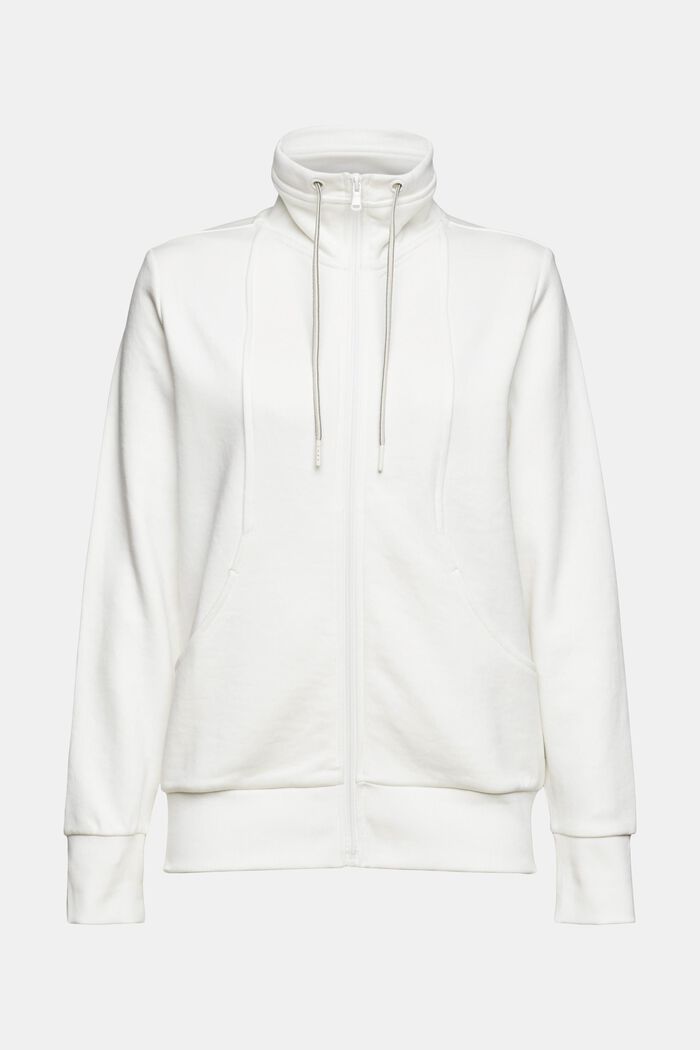 Bluza rozpinana, mieszanka bawełniana, OFF WHITE, detail image number 2