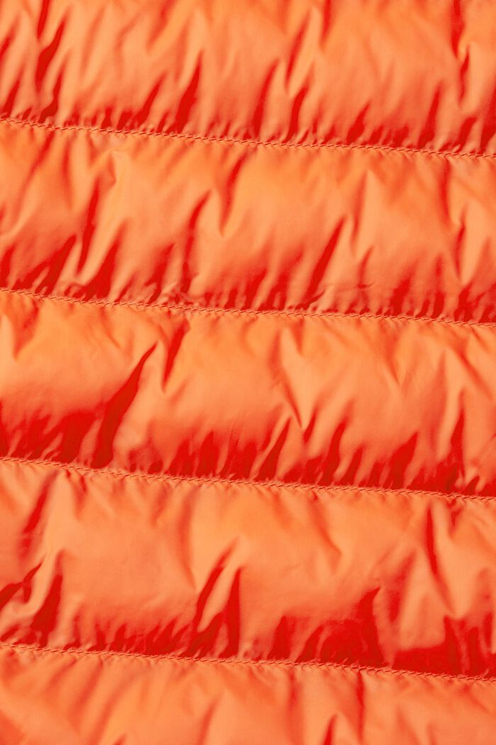 Pikowana kurtka ze stójką, RED, detail image number 1