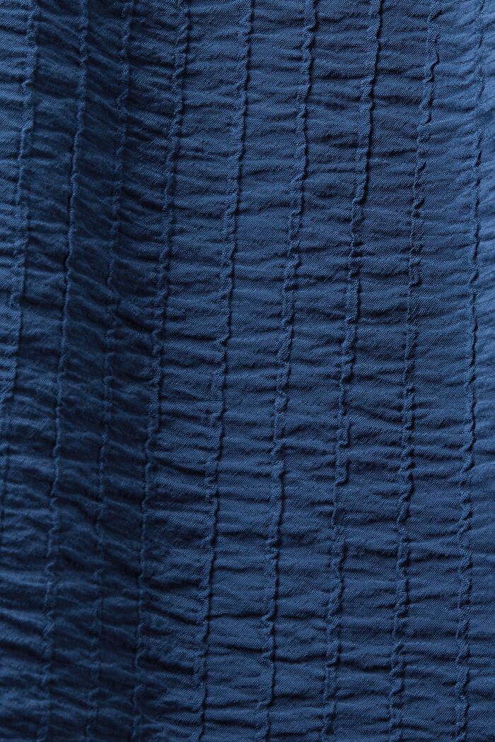 Fakturowana bluzka z długim rękawem, GREY BLUE, detail image number 1