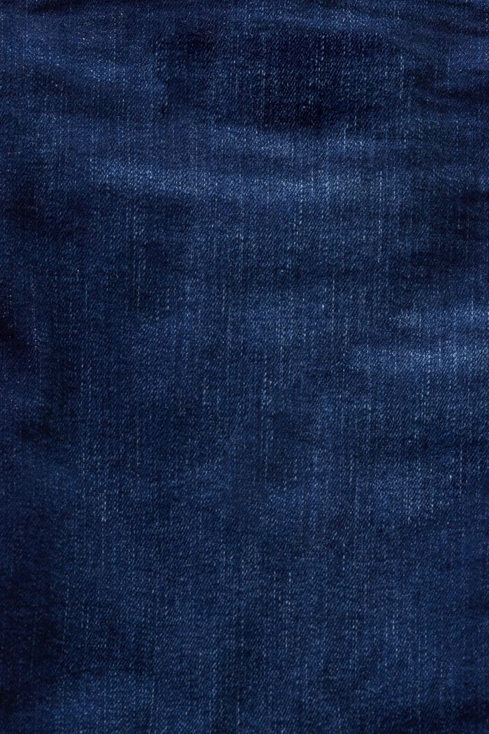 Dżinsy capri z bawełny organicznej, BLUE DARK WASHED, detail image number 6