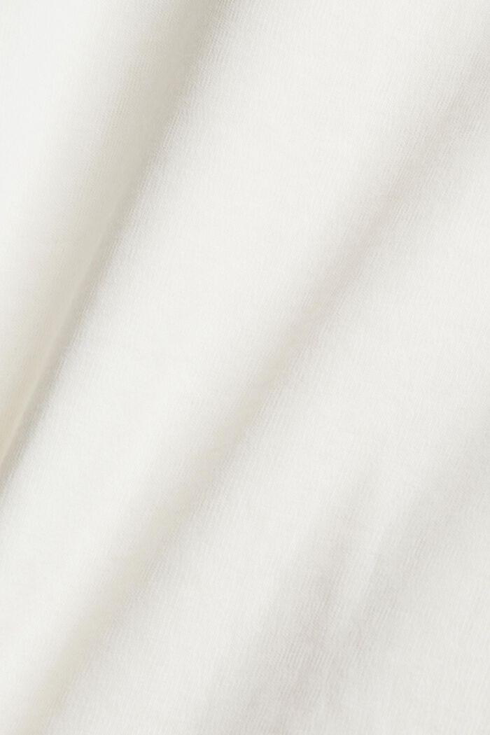 Spodnie joggingowe z mieszanki z bawełną ekologiczną, OFF WHITE, detail image number 4