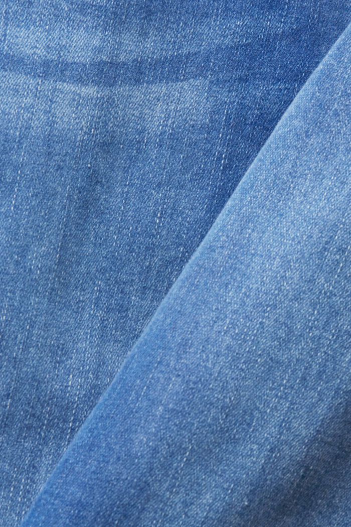 Elastyczne dżinsy skinny fit, BLUE MEDIUM WASHED, detail image number 5
