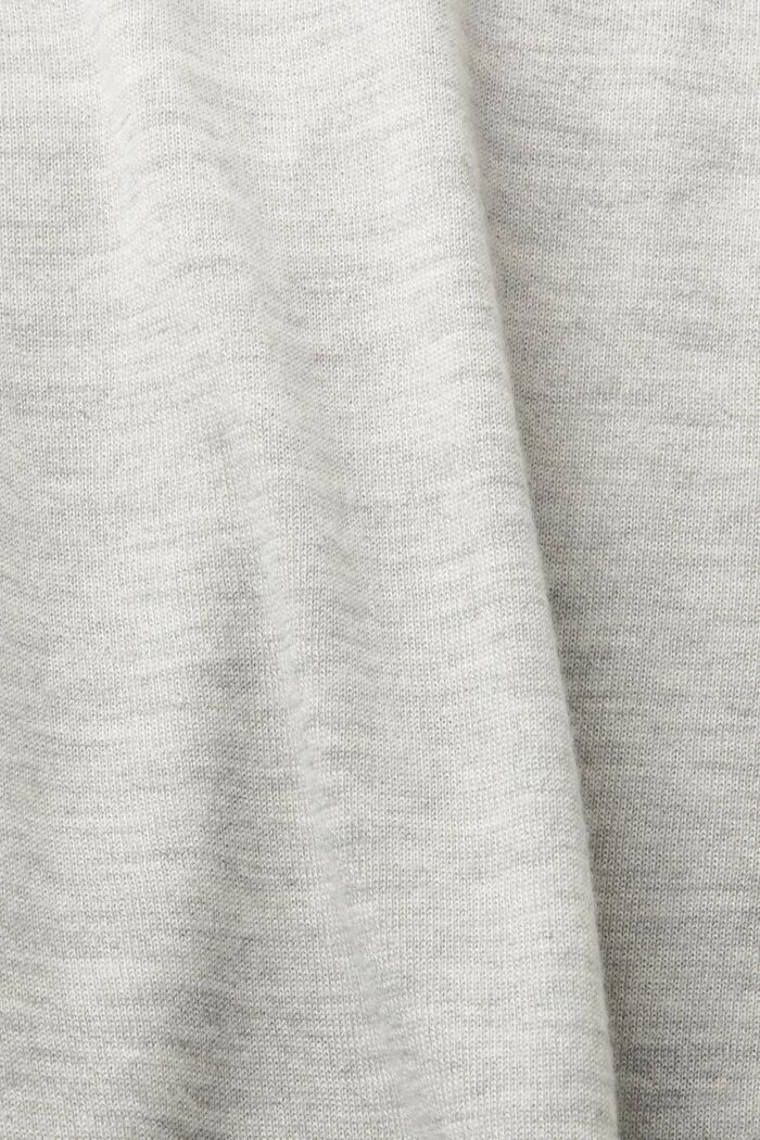 Melanżowy kardigan z kaszmiru, LIGHT GREY, detail image number 5
