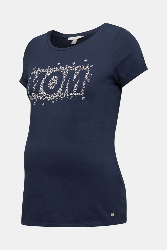 Koszulka z nadrukiem, 100% bawełny, NIGHT BLUE, detail image number 0